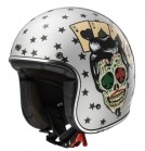 Kask LS2 OFF583 BOBBER TATTOO SILVER