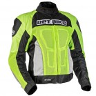 Retbike Ret Net - fluorescencyjny/czarny/biay - kurtka tekstylna/turystyczna