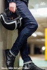 Bull-it SR6 Italian 17 wersja SLIM - spodnie jeansy motocyklowe mskie COVEC