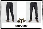 Bull-IT LITE Basalt wersja STRAIGHT - spodnie jeansy motocyklowe mskie COVEC