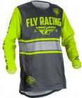 FLY RACING KINETIC ERA kolor szary-koszulka cross/enduro