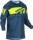 FLY RACING KINETIC Shield kolor fluorescencyjny/niebieski/ty-koszulka cross/enduro