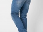 Bull-it SR6 Atlantic 17 wersja EASY - niebieskie spodnie jeansy motocyklowe mskie COVEC