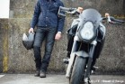 Bull-IT LITE Basalt wersja STRAIGHT - spodnie jeansy motocyklowe mskie COVEC