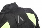 Adrenaline Shiro 2.0 - czarny/ty fluorescencyjny - kurtka tekstylna/turystyczna