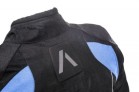 Adrenaline Shiro 2.0 - czarny/niebieski - kurtka tekstylna/turystyczna