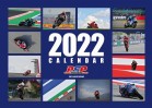 Kalendarz motocyklowy 2022 Gwiazdy MotoGP Sezonu '21 (autorstwa Łukasza Świderka PSP) A3 (42x31 cm) ścienny, 12 miesięczny