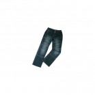 IXON EVIL JEANS - niebieskie spodnie jeans na motocykl w komplecie z ochraniaczami